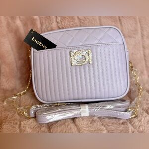 Lilac/purple BeBe crossbody bag